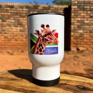 SA Wildlife Giraffe Travel Mug