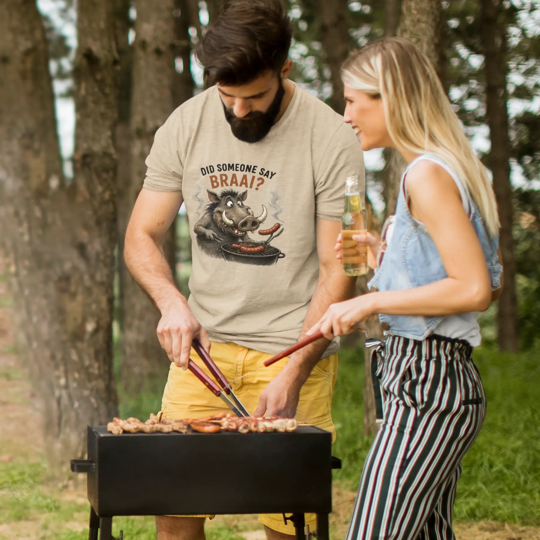 Braai T-shirt - Vlakvark Fling™