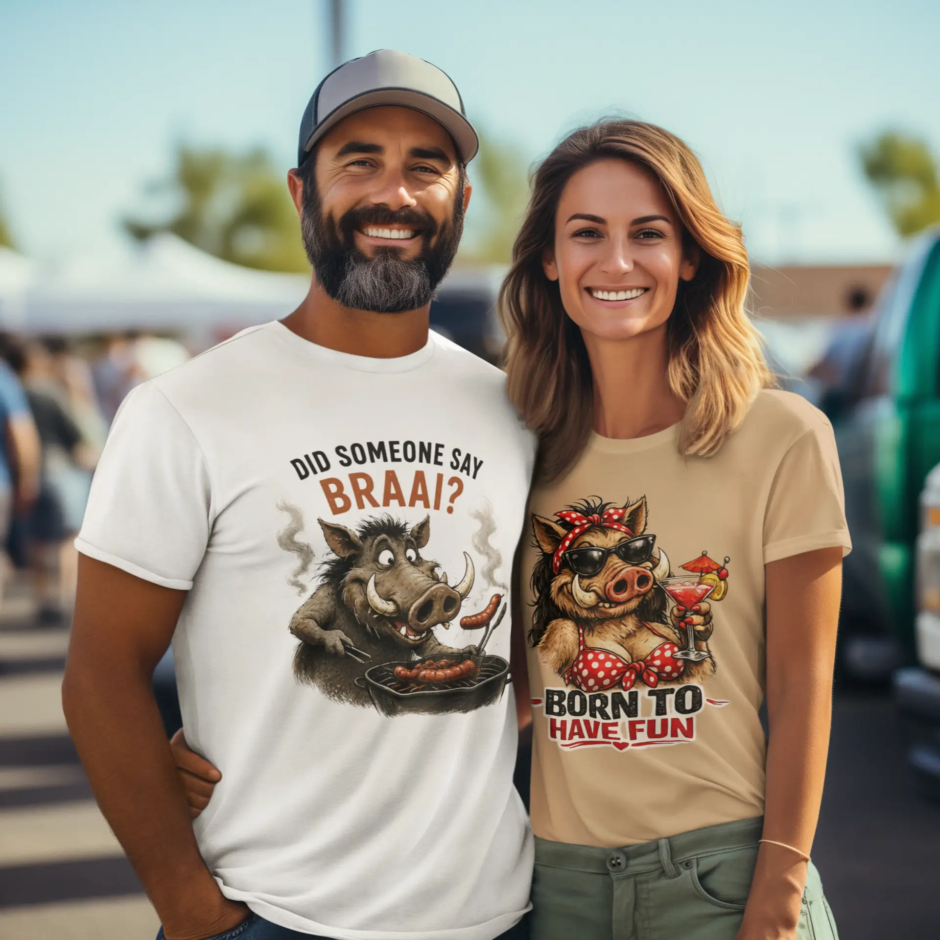 Braai T-shirt - Vlakvark Fling™